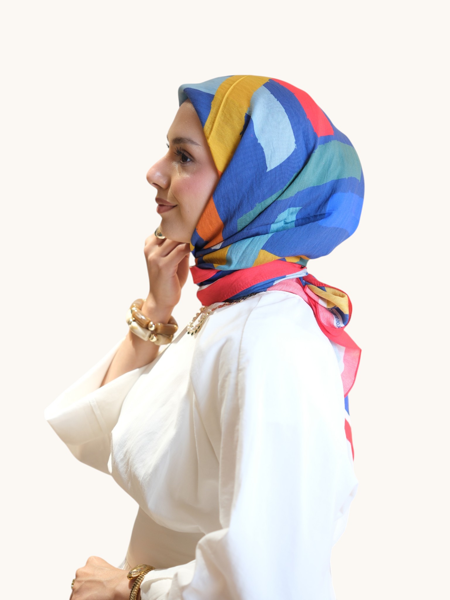 Benetton Siena Eşarp 1021 - Görsel 5