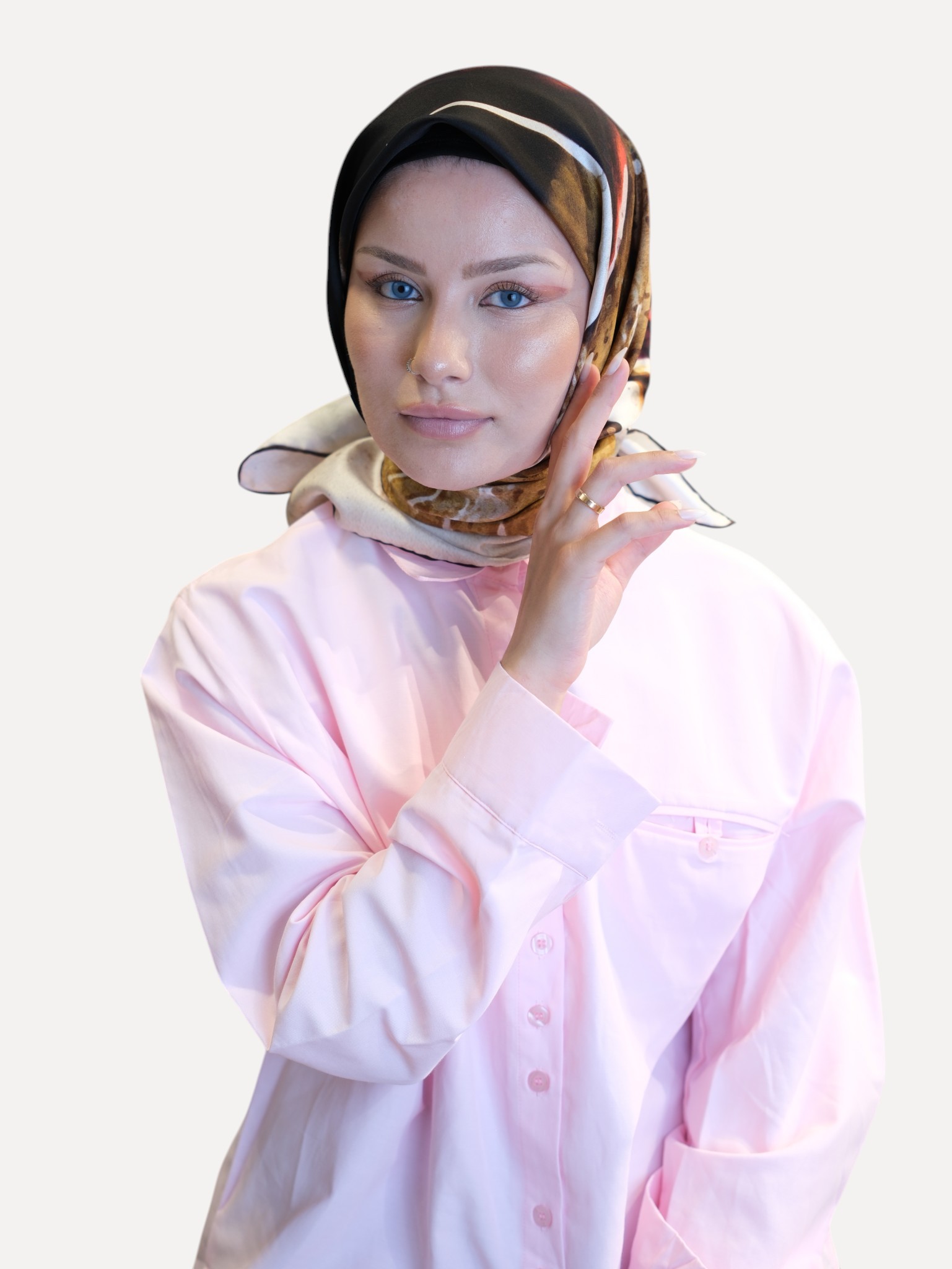Laboutique Twill İpek Eşarp Semazen