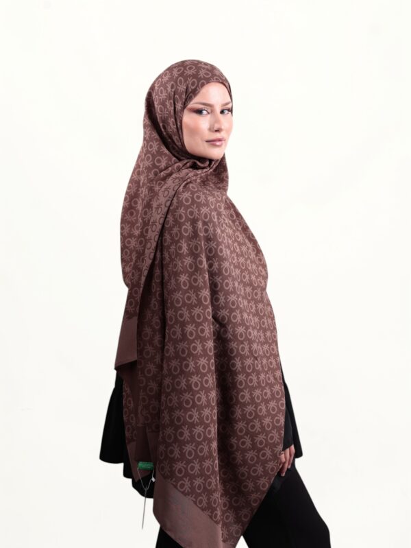 Benetton Elegante Şal Uno Kahve