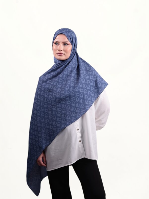 Benetton Elegante Şal Uno İndigo