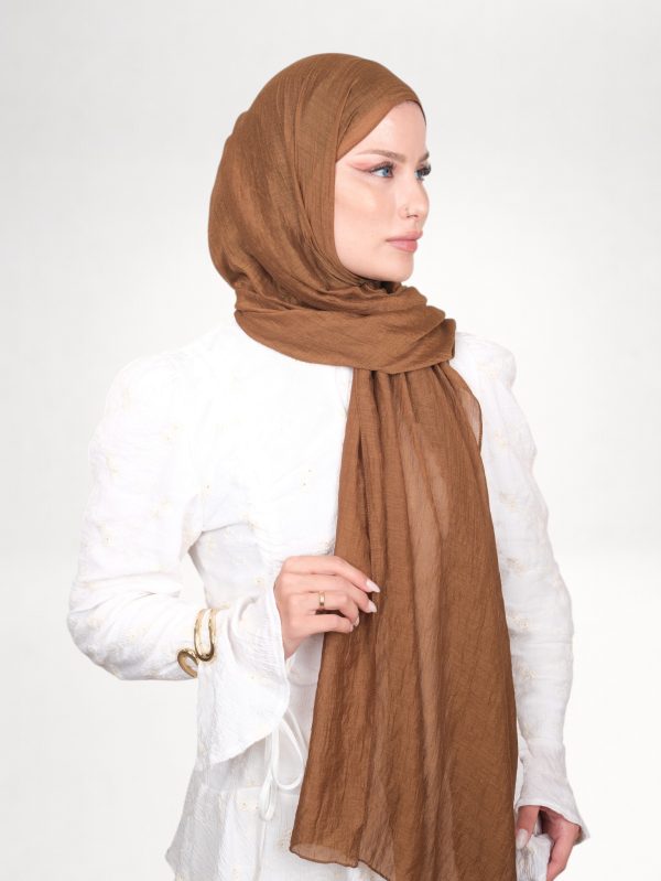 Harem Scarf Allya Şal Çikolata