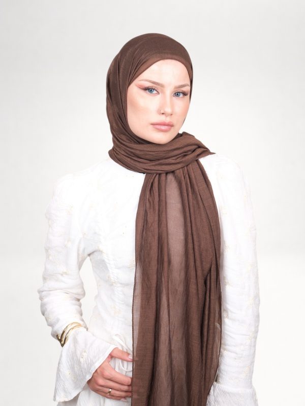 Harem Scarf Allya Şal Acı Kahve