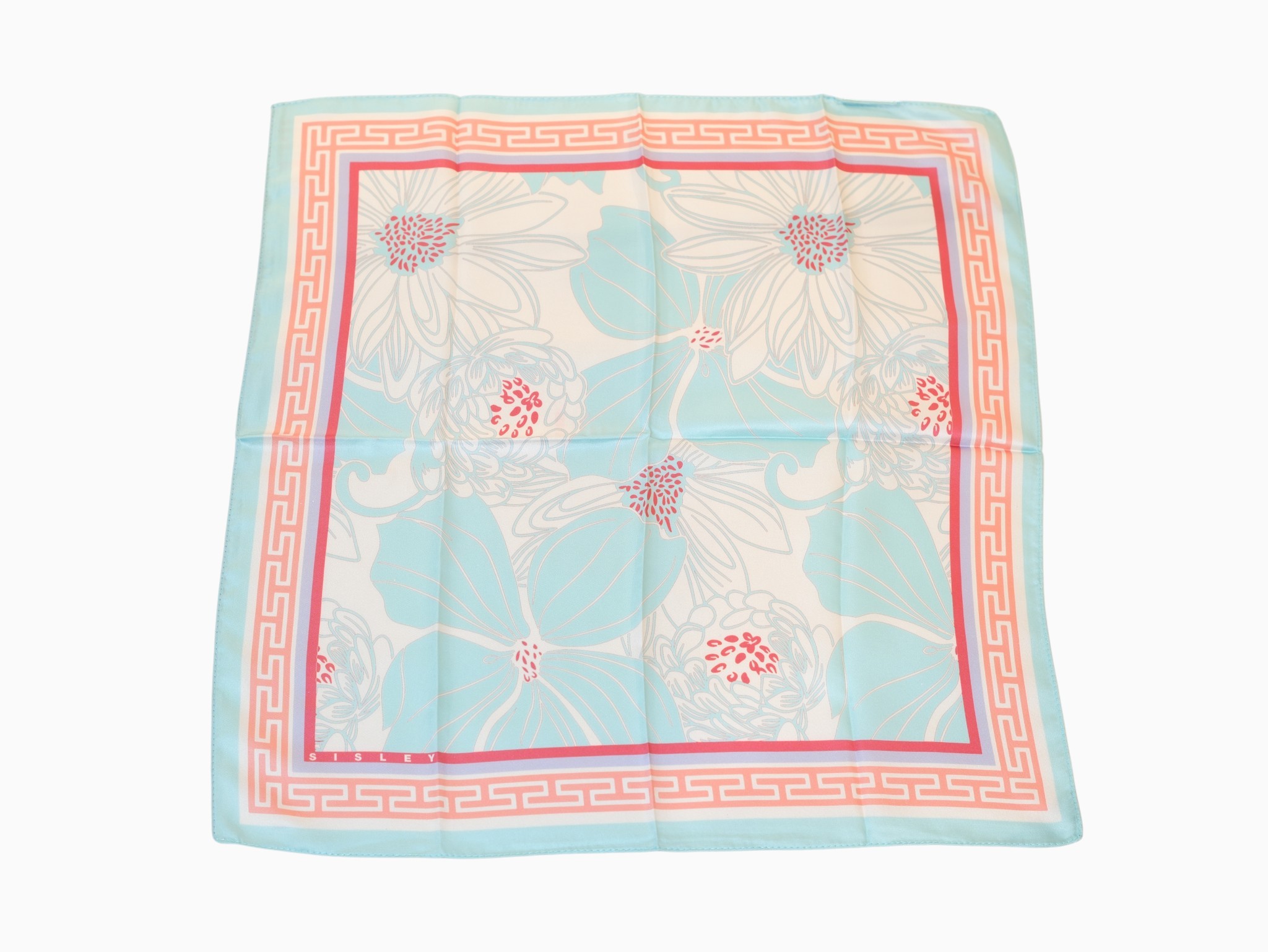 Sisley Flora Bandana Mint-Krem - Görsel 2