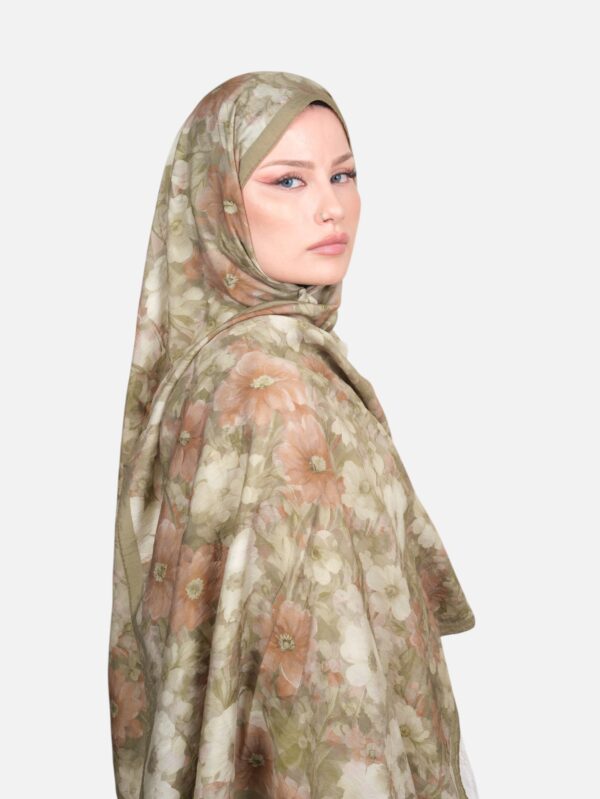 Harem Scarf Bianca Tencel Şal Yeşil