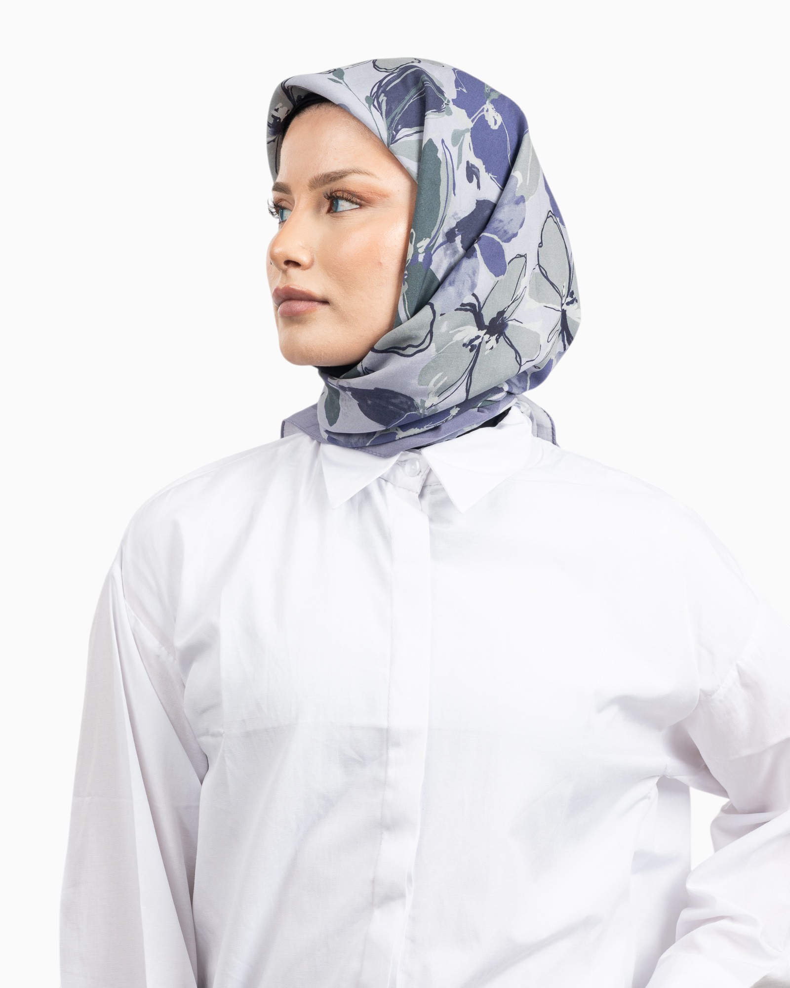 Belli Fresh Modal Eşarp Mavi - Görsel 3