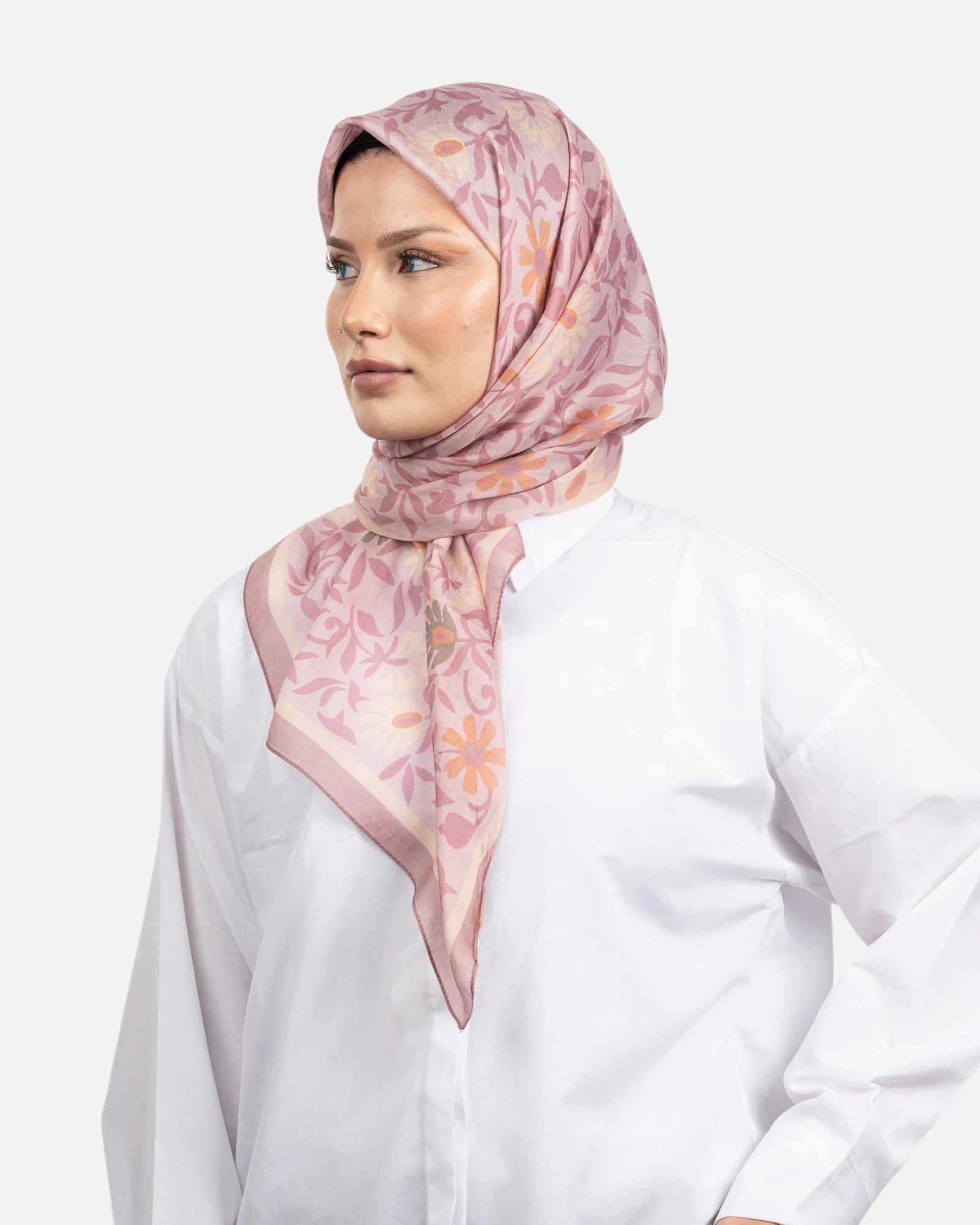 Belli Fresh Rozy Eşarp Pembe-19 - Görsel 3