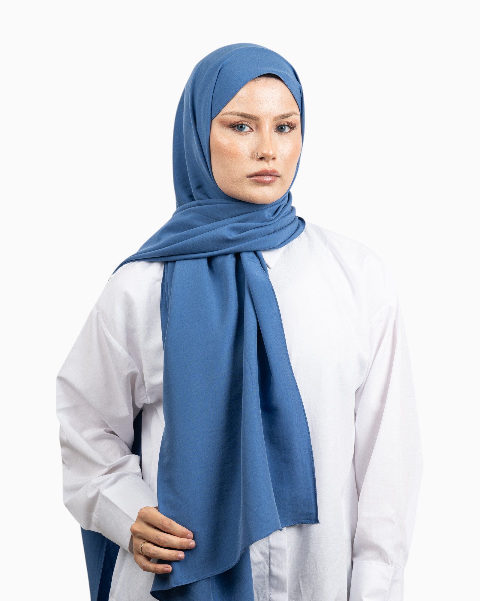 Belli Fresh Floransa Şal İndigo-7213 - Görsel 2