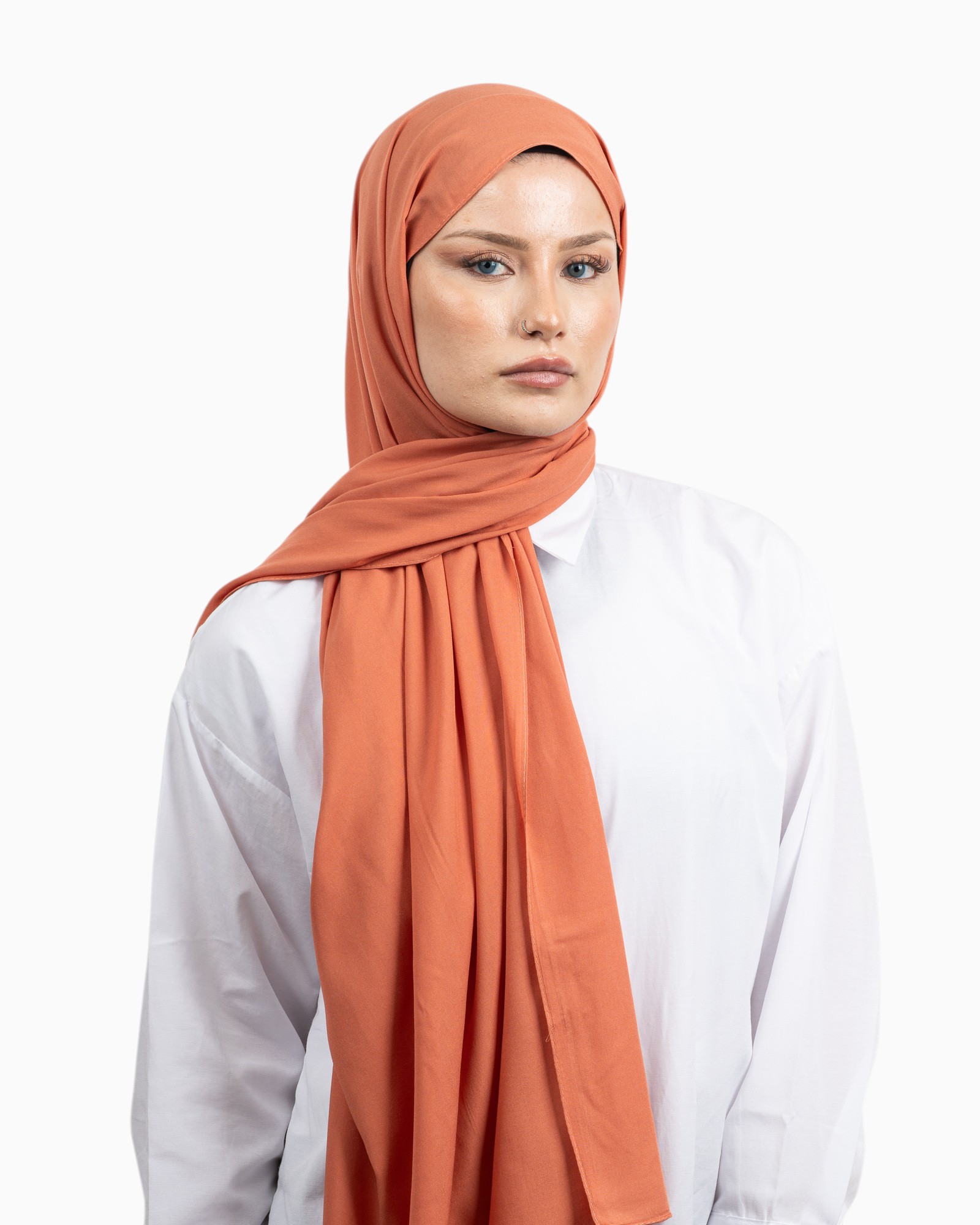 Belli Fresh Viskon Şal Orange - Görsel 2