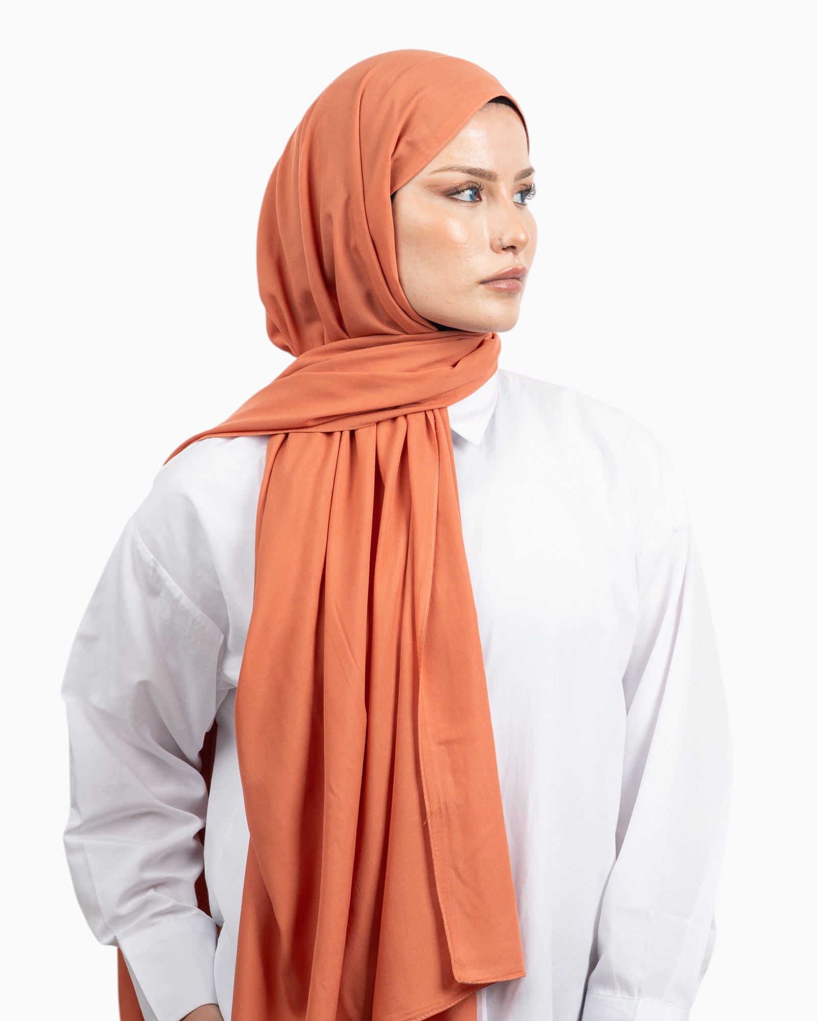 Belli Fresh Viskon Şal Orange - Görsel 3