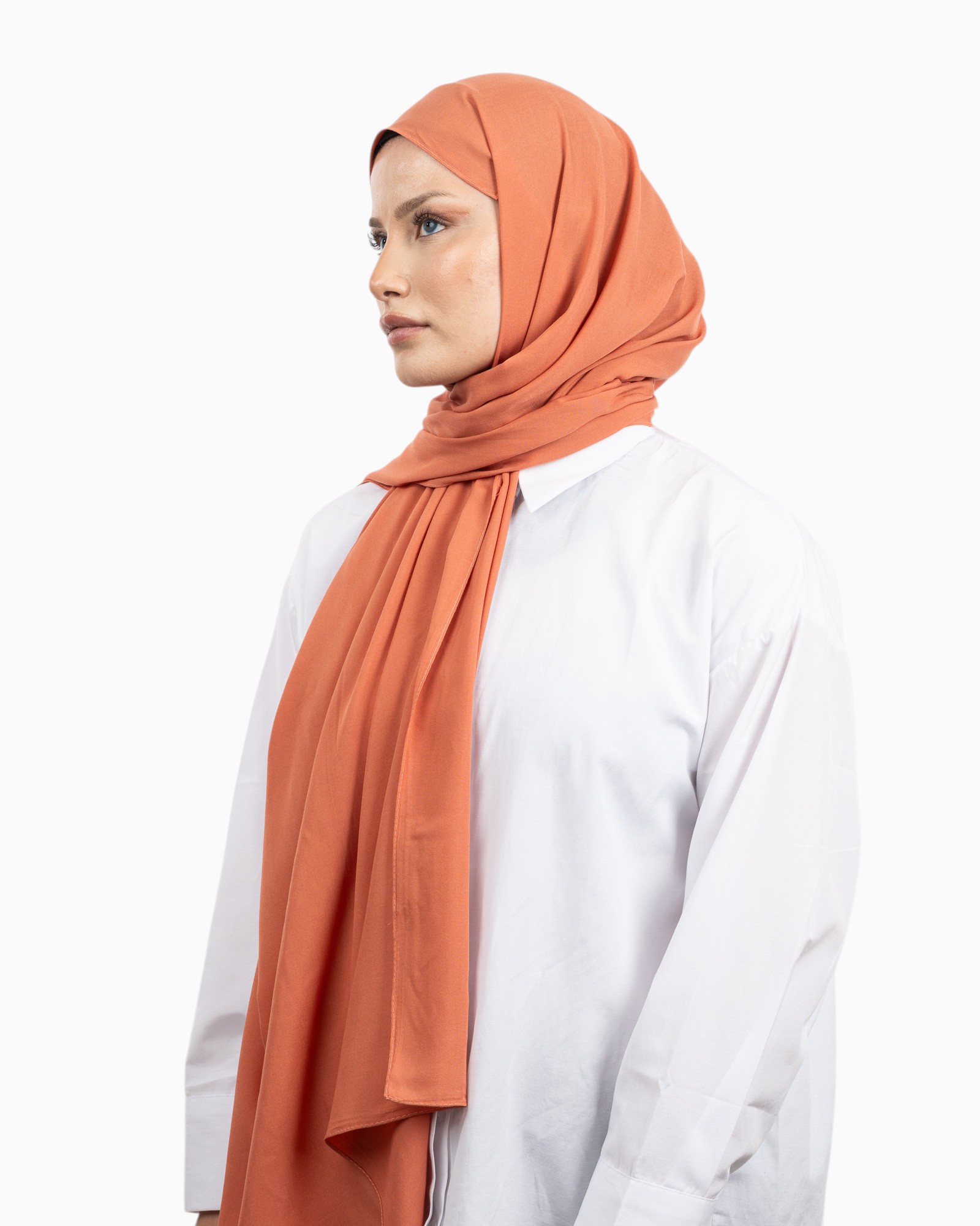 Belli Fresh Viskon Şal Orange - Görsel 4