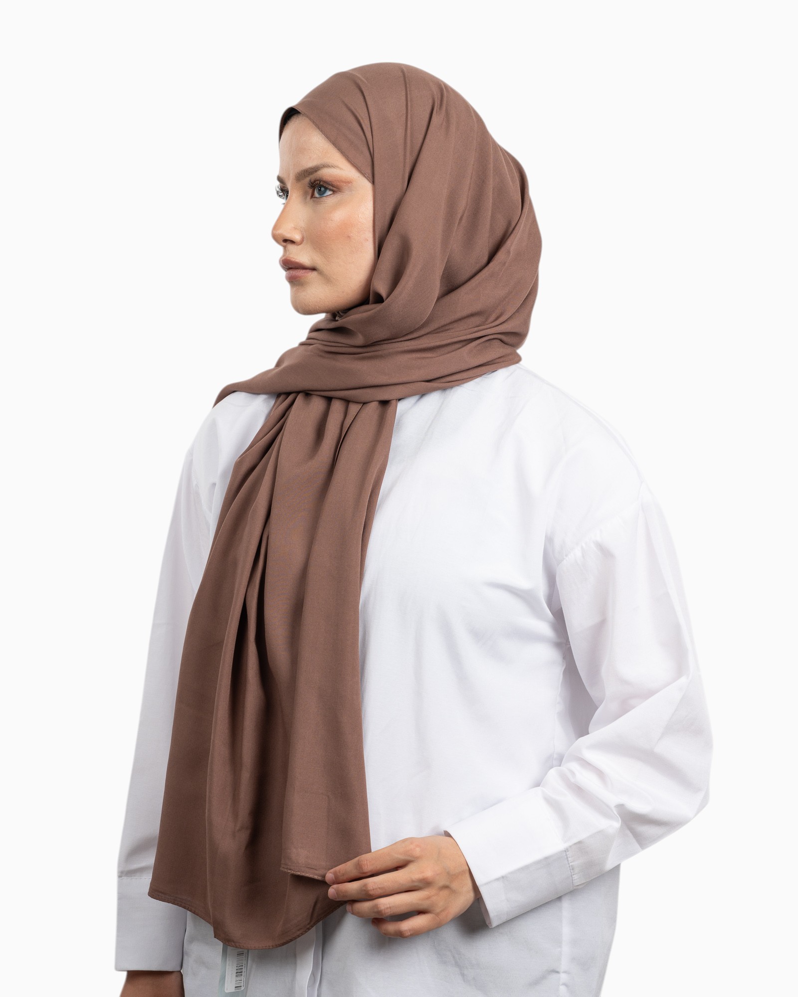 Belli Fresh Viskon Şal Kahve-6766 - Görsel 5