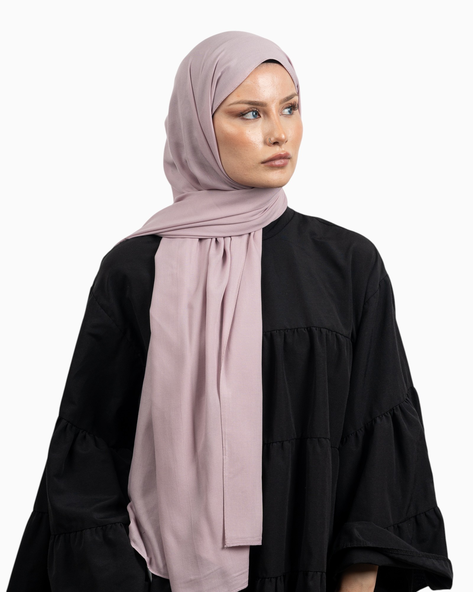 Belli Fresh Viskon Şal Pudra Lila-7309 - Görsel 2
