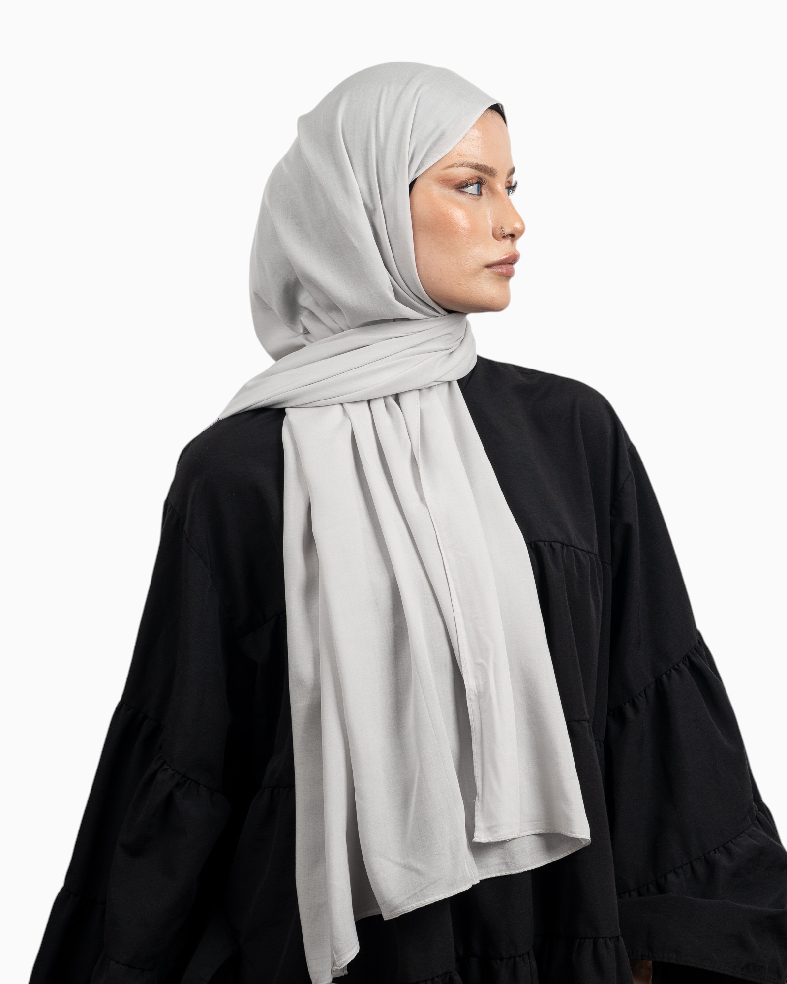 Belli Fresh Viskon Şal Gümüş-2220 - Görsel 3