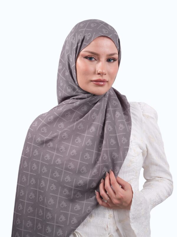 Benetton Elegante Dos Şal A.Antrasit