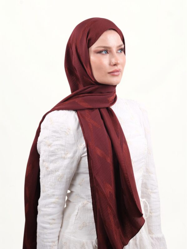 Armine Lyocell Şal Bordo