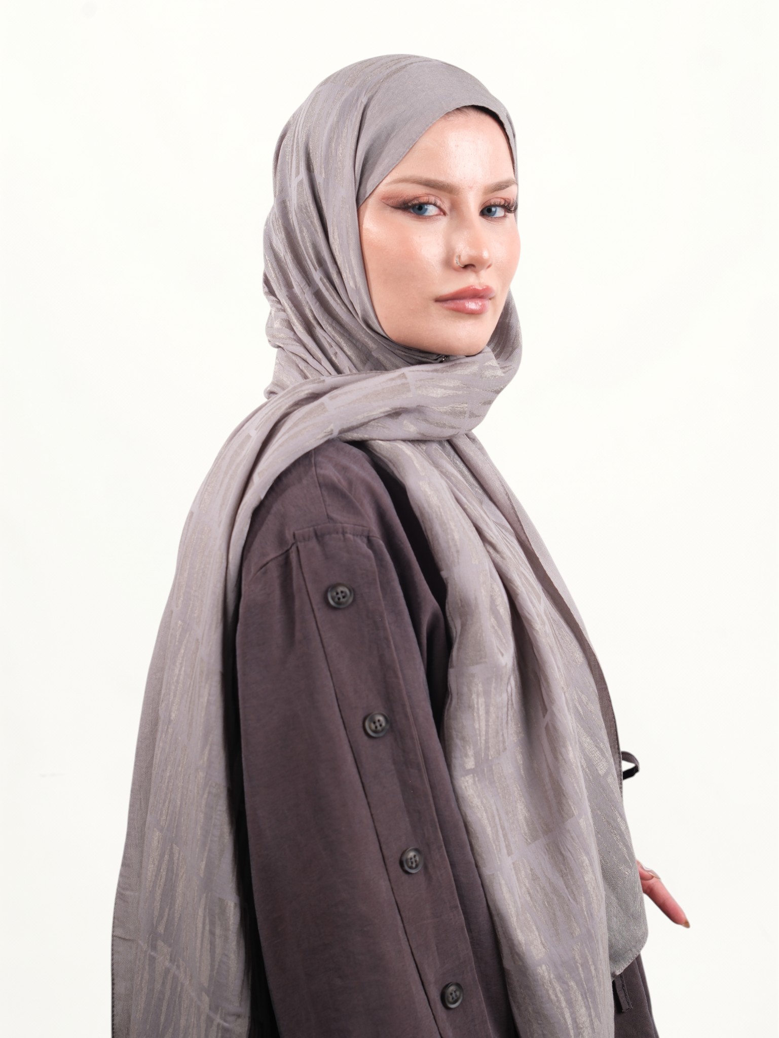 Armine Lyocell Şal Vizon-01