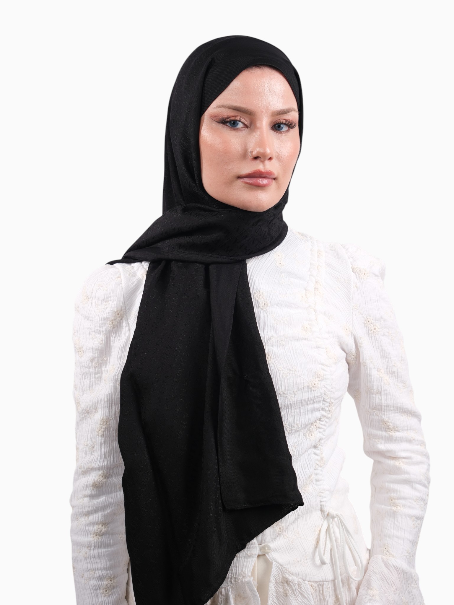 Armine Visse Şal Siyah-01 - Görsel 2